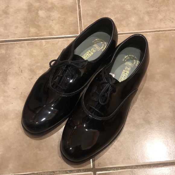 Barclay Shiny Men’s Oxford size 8W. Practically new! - Picture 13 of 16